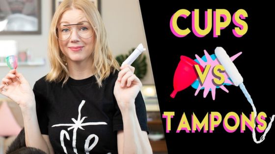 Tampon vs Menstrual Cup
