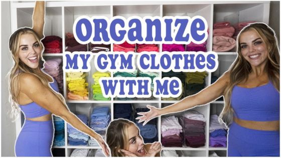 Workout Clothes Organizer