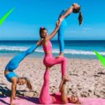 Yoga Poses for Four People